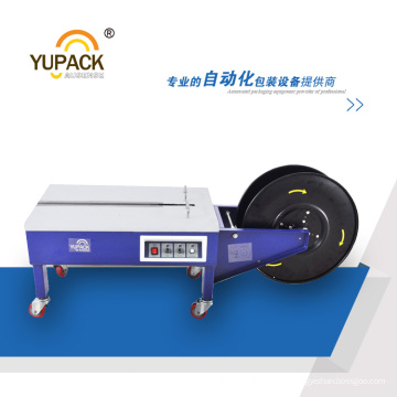 Yupack baja tabla máquina de flejado semiautomática con doble motor